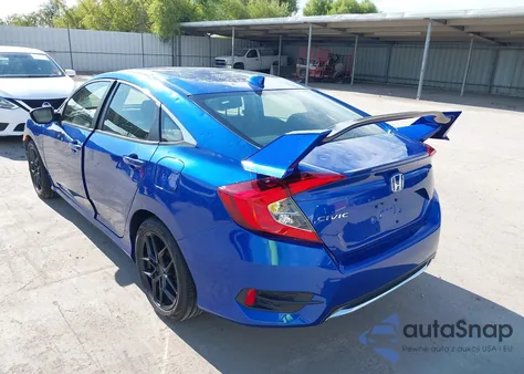 2019 Honda Civic Ex-L from USA, damaged, VIN JHMFC1F72KX002000